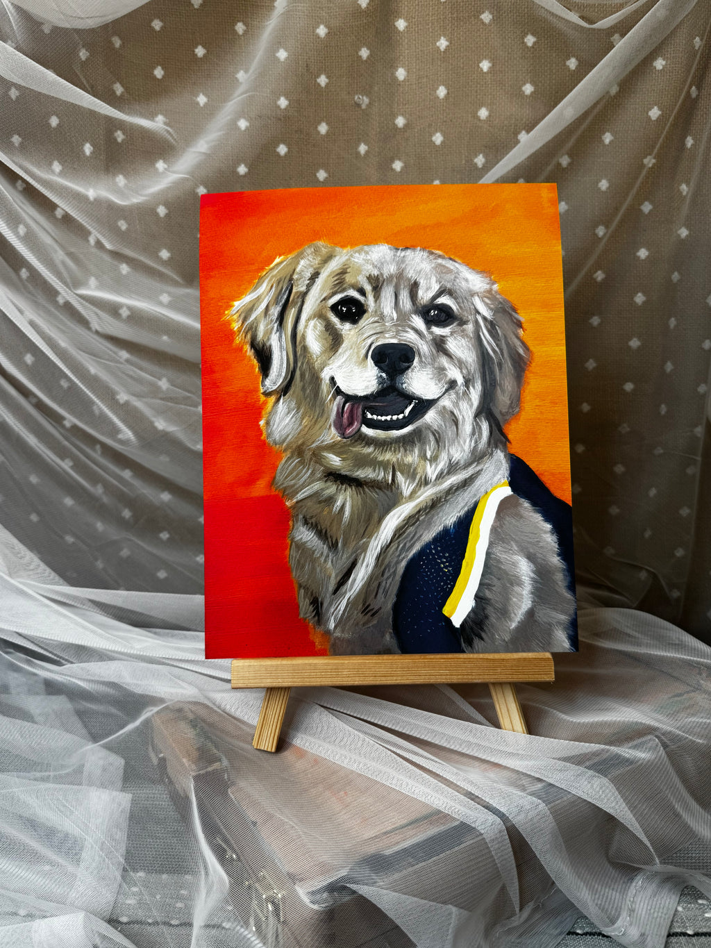 Moxie the Golden Retriever Print