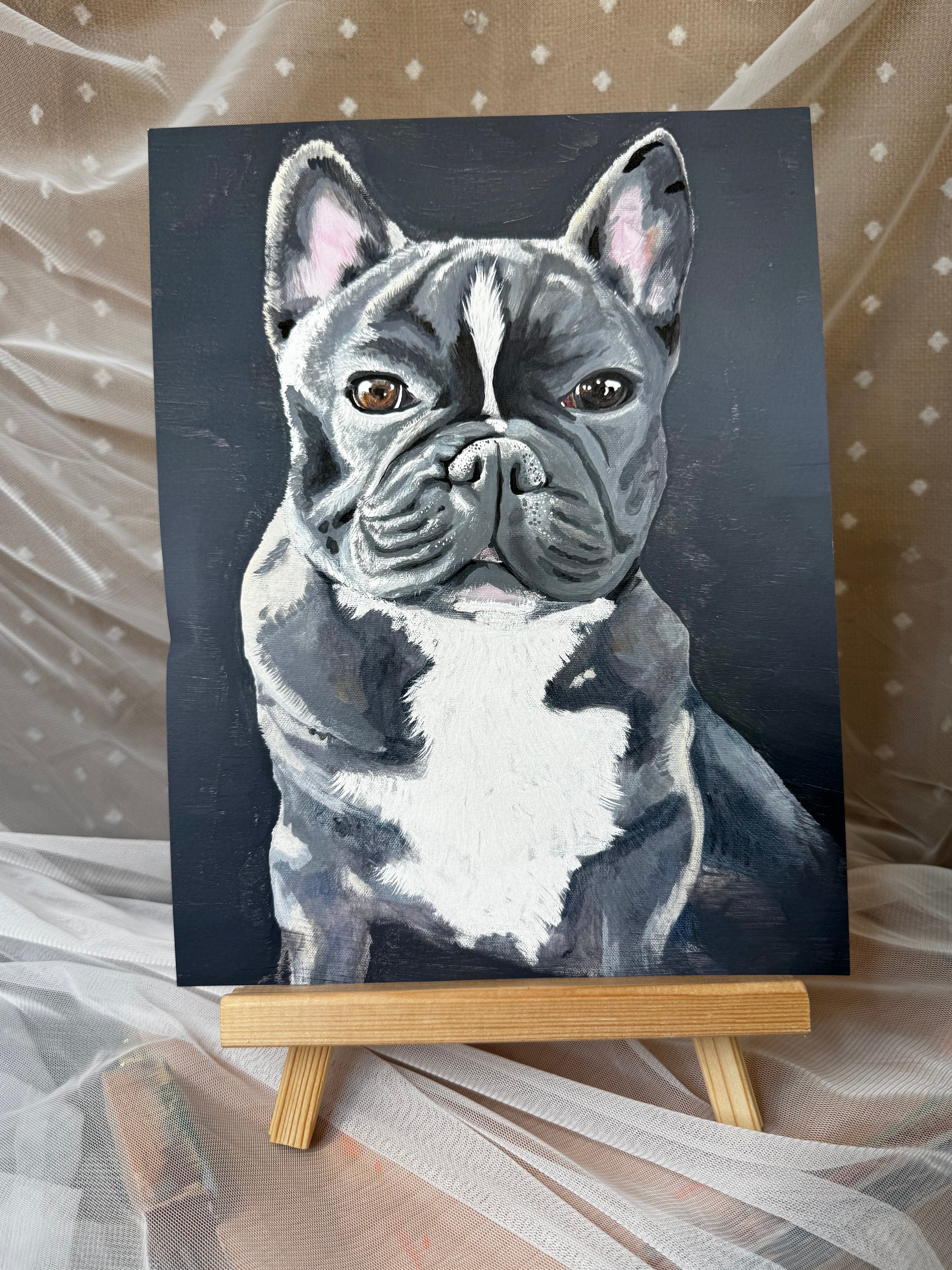Kozie the French Bulldog Print