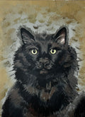 Majestic Meisty Cat Original Painting