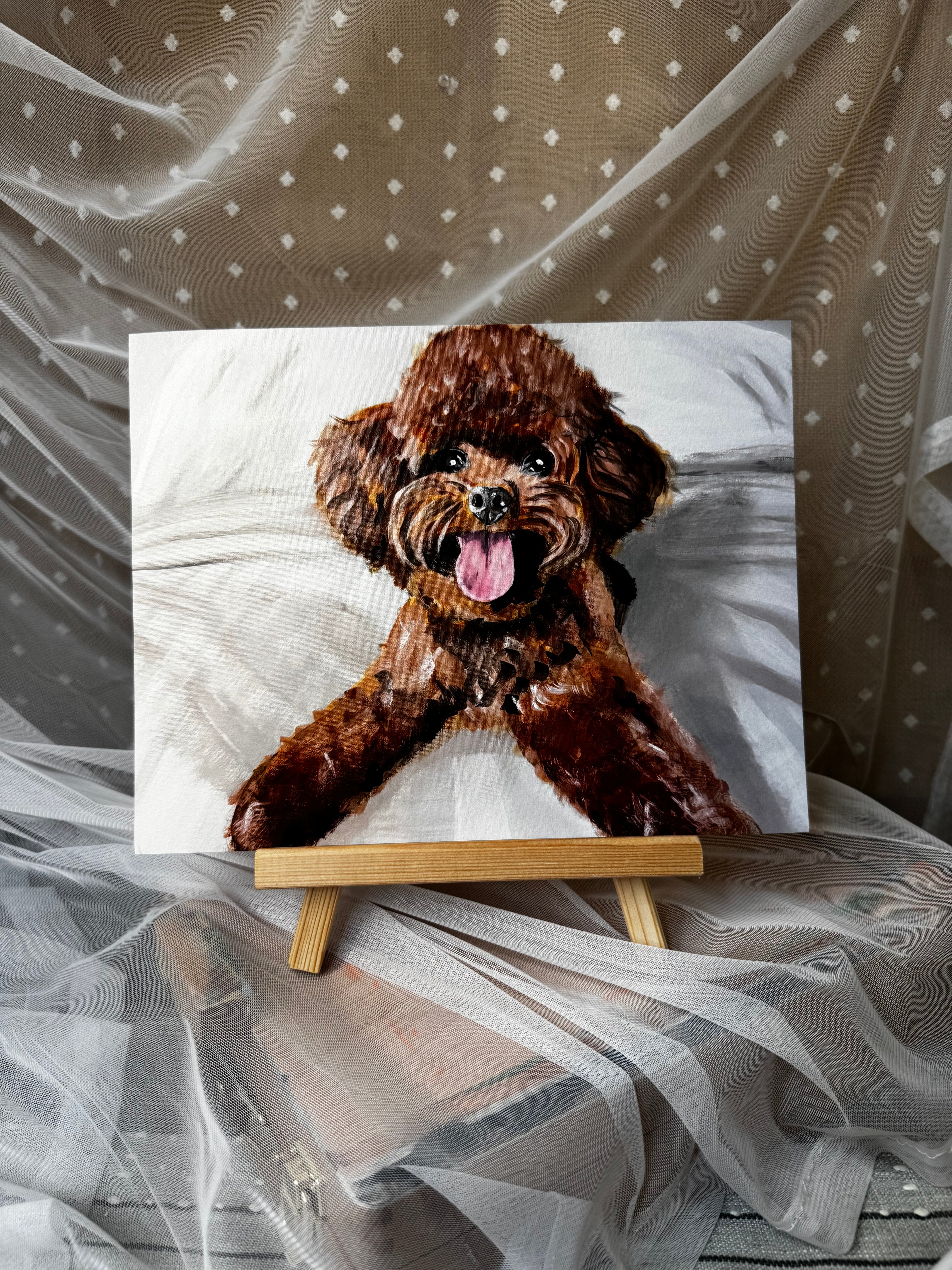 Doodle on Bed Print