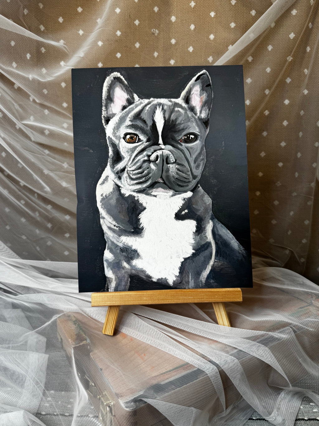 Kozie the French Bulldog Print