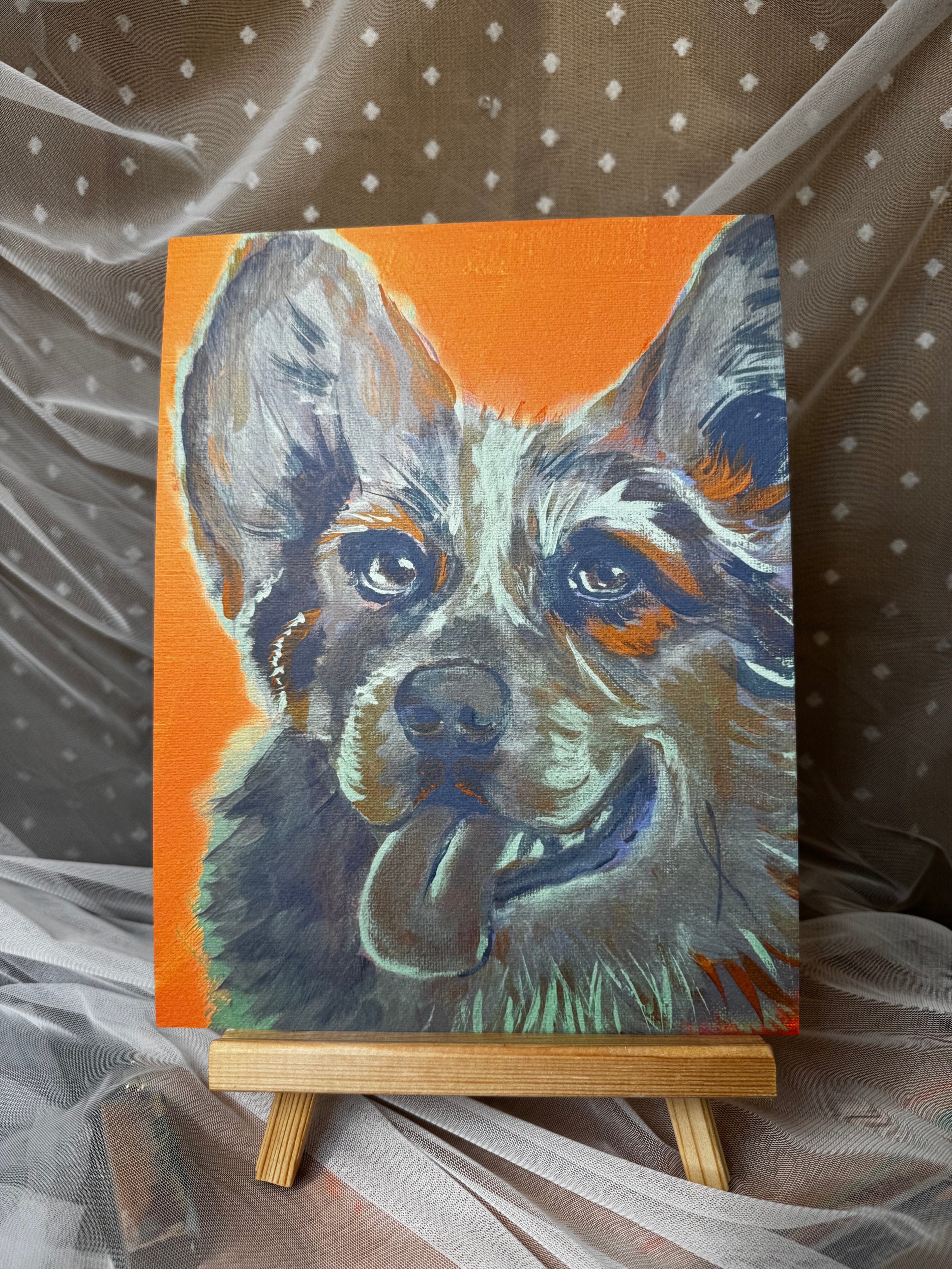 Color Pop Collie Print