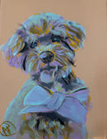 Yorkie Doodle Pastel Original