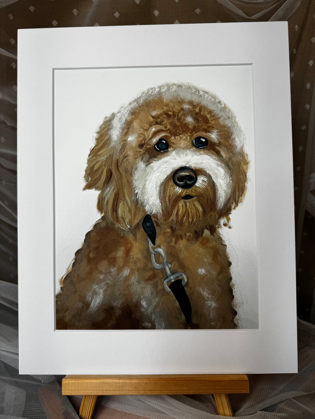 Hank the Doodle Framed Print