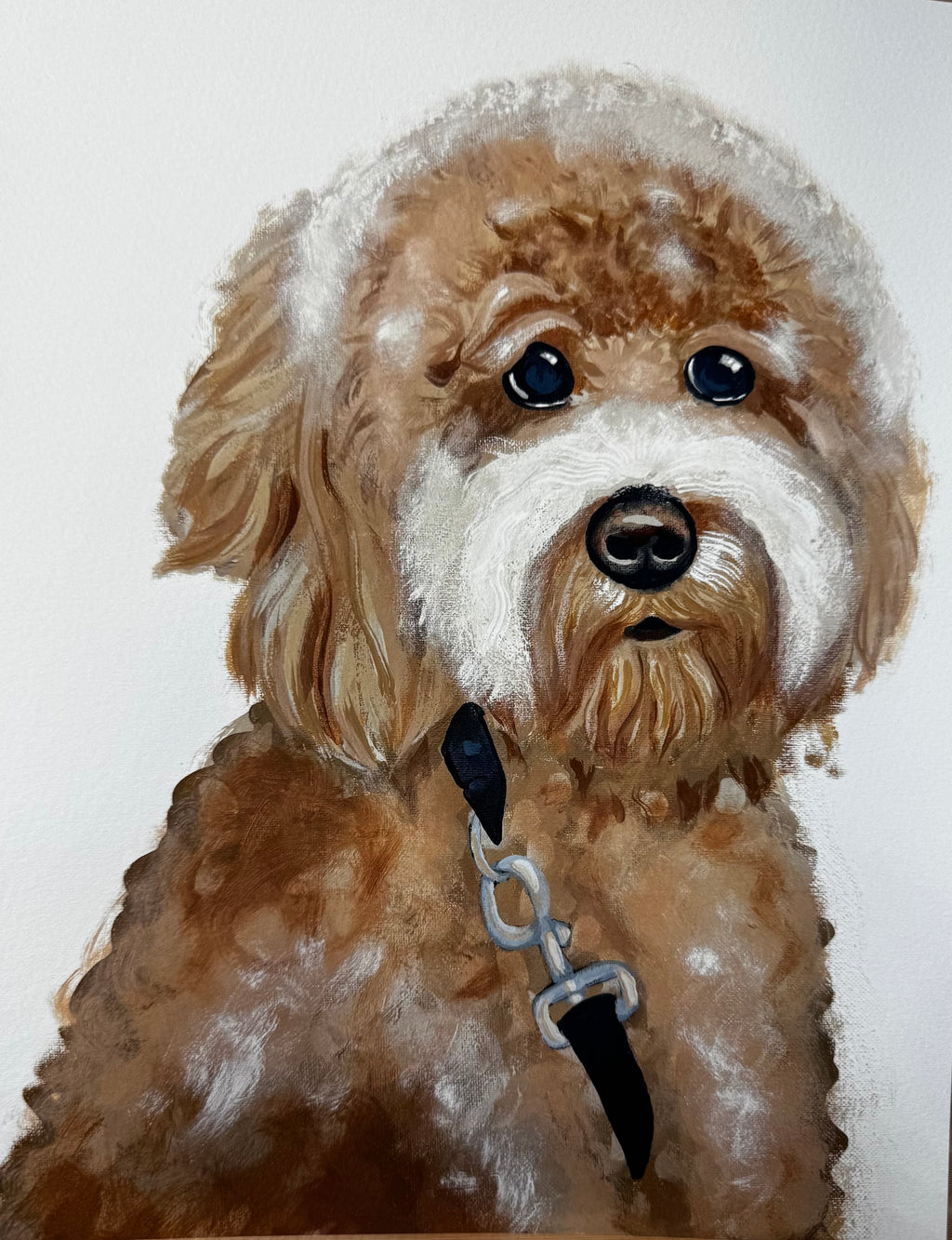 Hank the Doodle Print