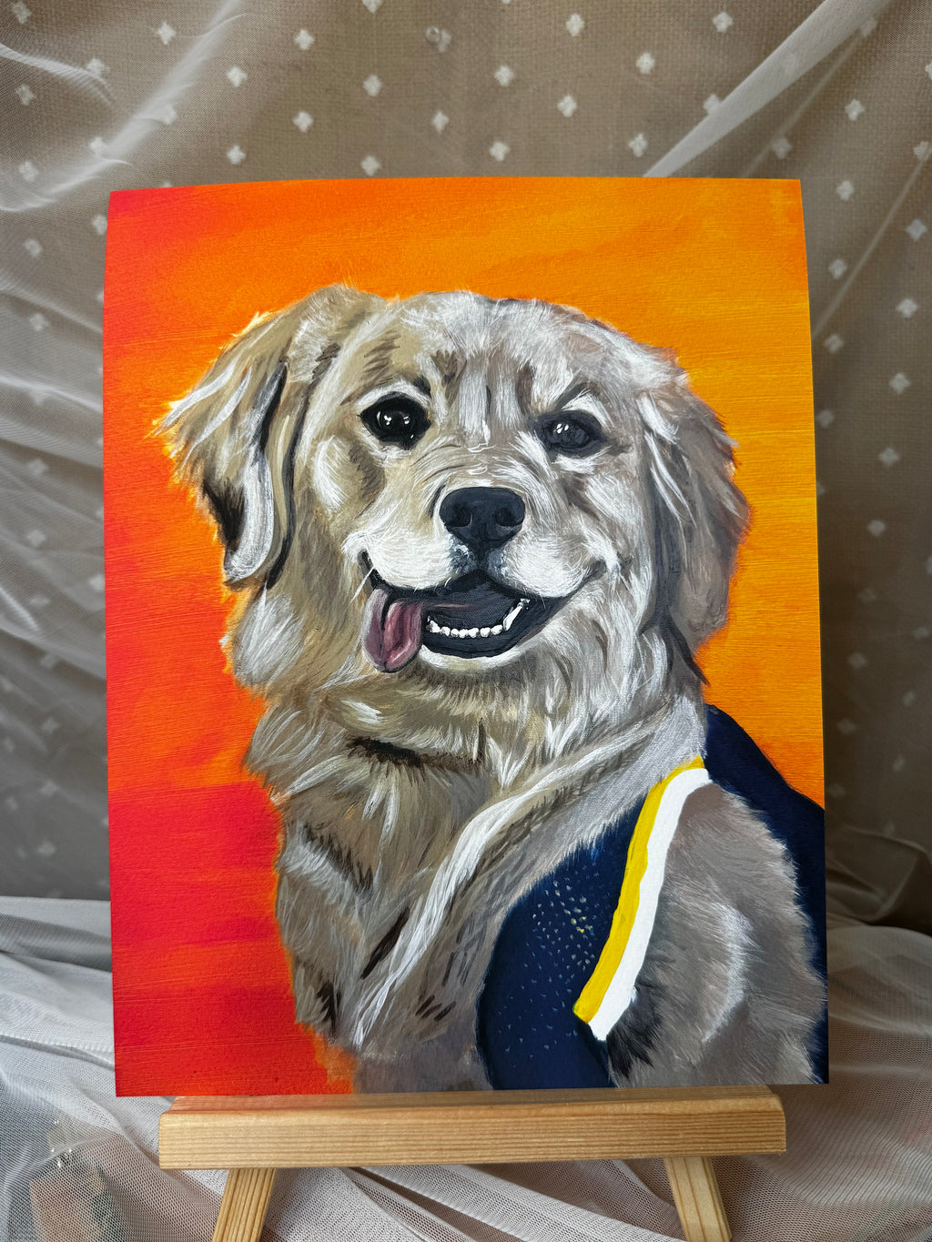 Moxie the Golden Retriever Print