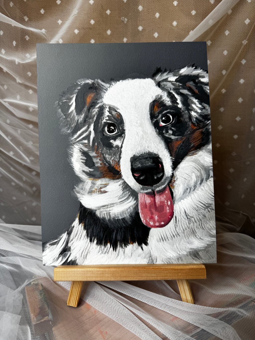 Australian Shepherd Blue Merle Print