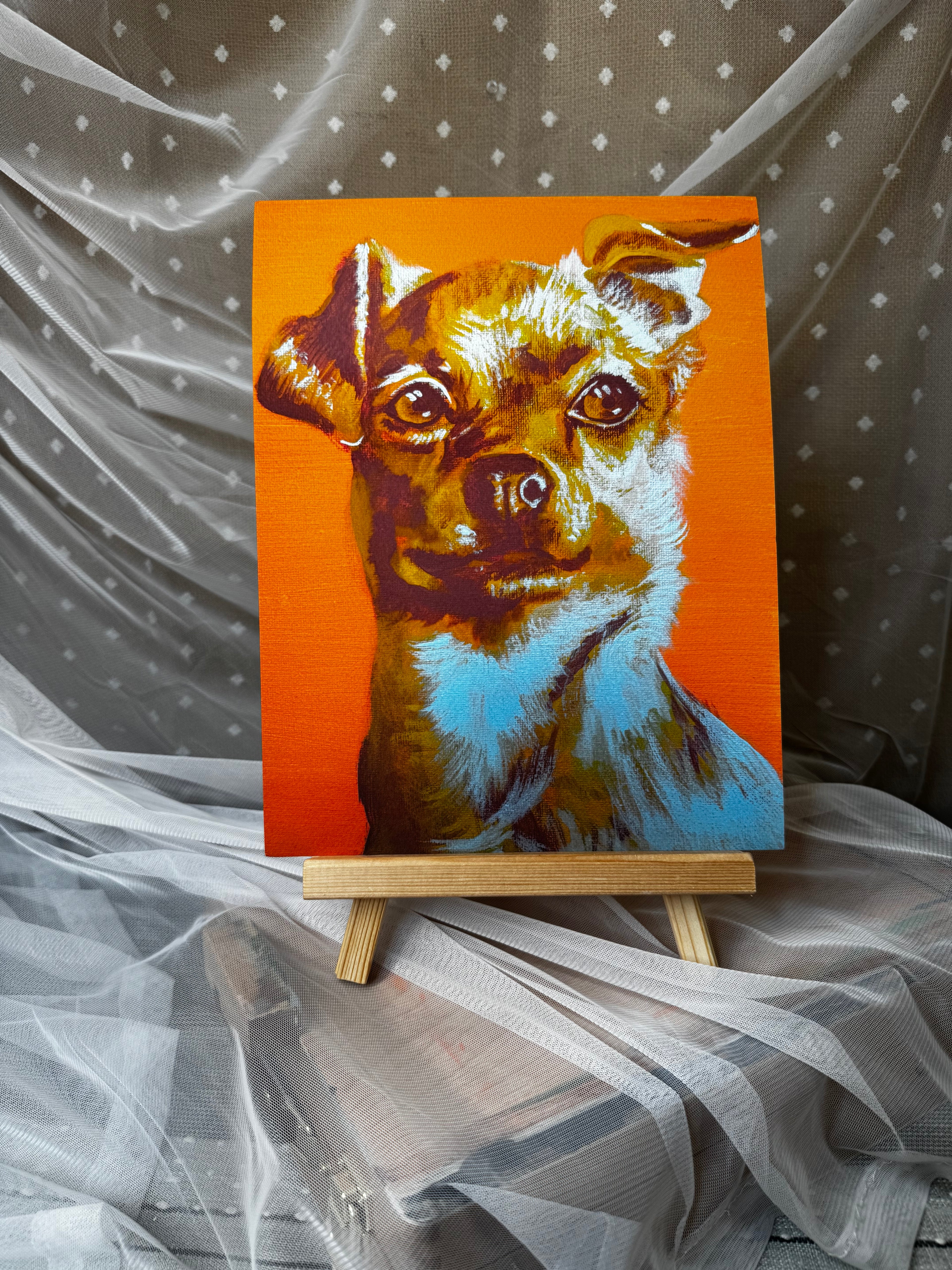 Color Pop Chihuahua Print