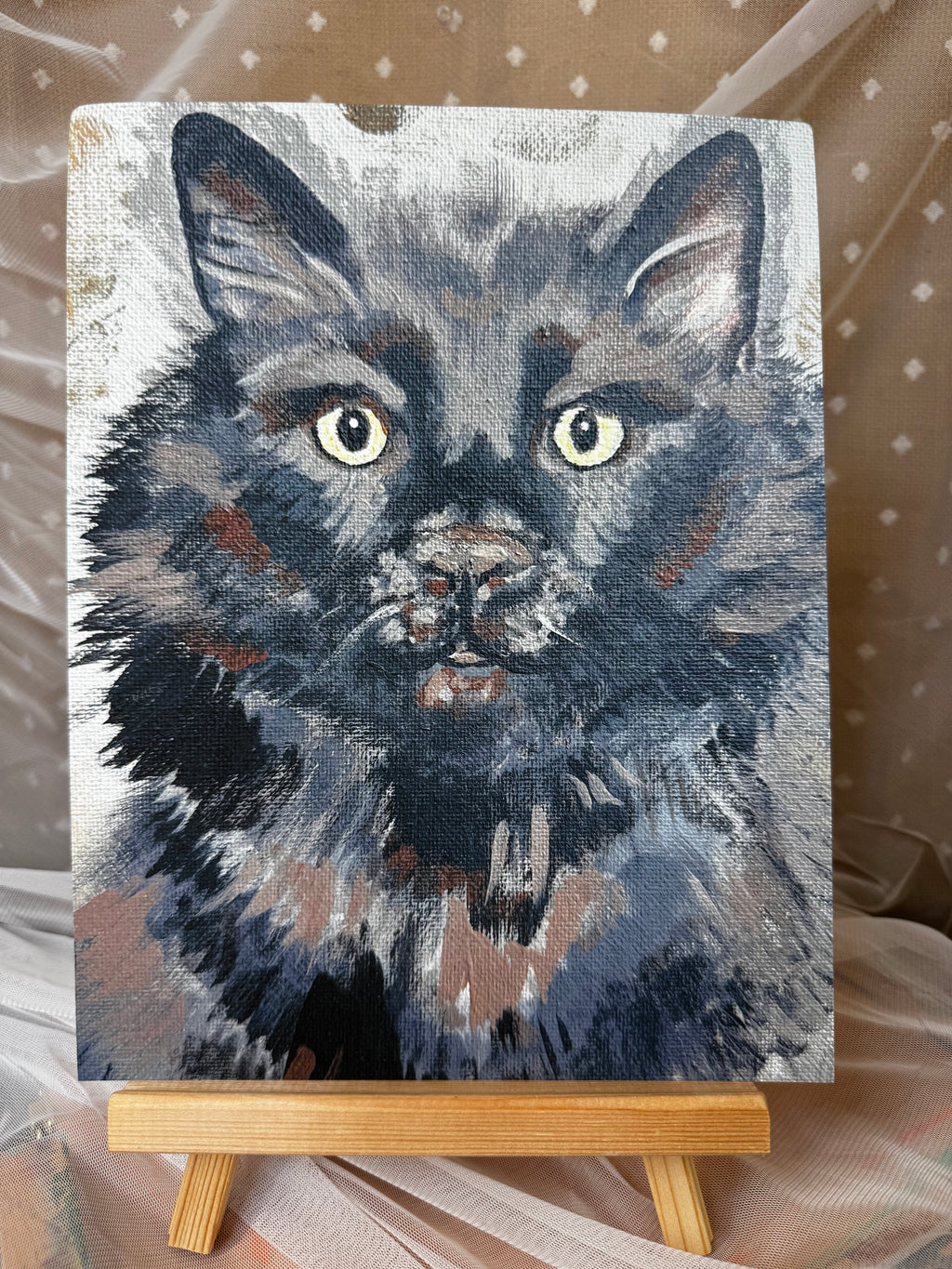 Majestic Meisty Cat Print